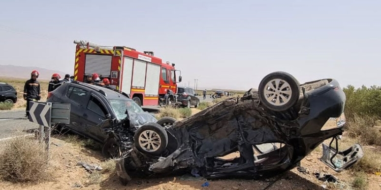 إنقلاب سيارة ومصرع شقيقين في حادثة سير خطيرة بإقليم سطات